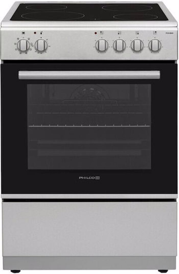Philco PCE 654X Kouzina 69lt me Keramikes Esties P60ek. Inox